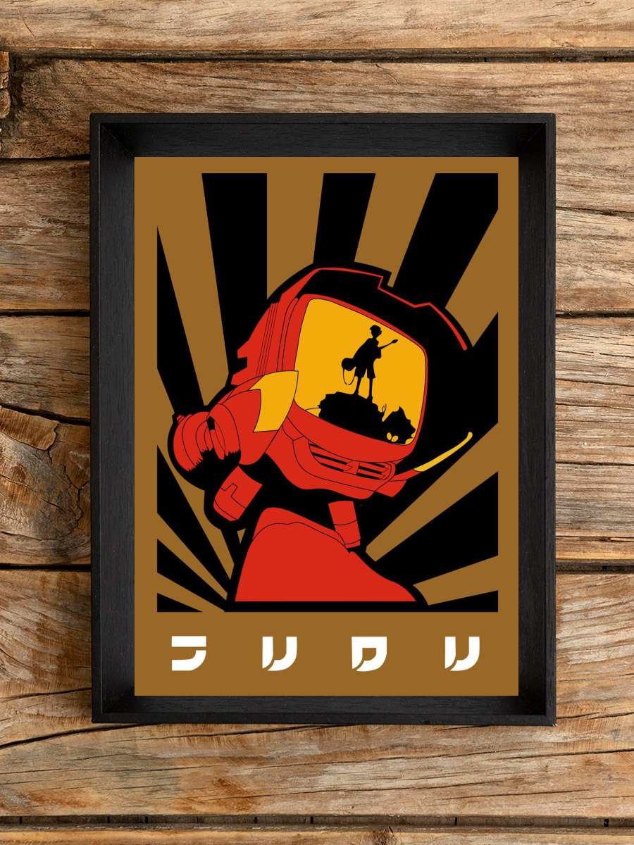 Canti FLCL Anime Poster Çerçevesiz Yüksek Kalite Anime Duvar Poster