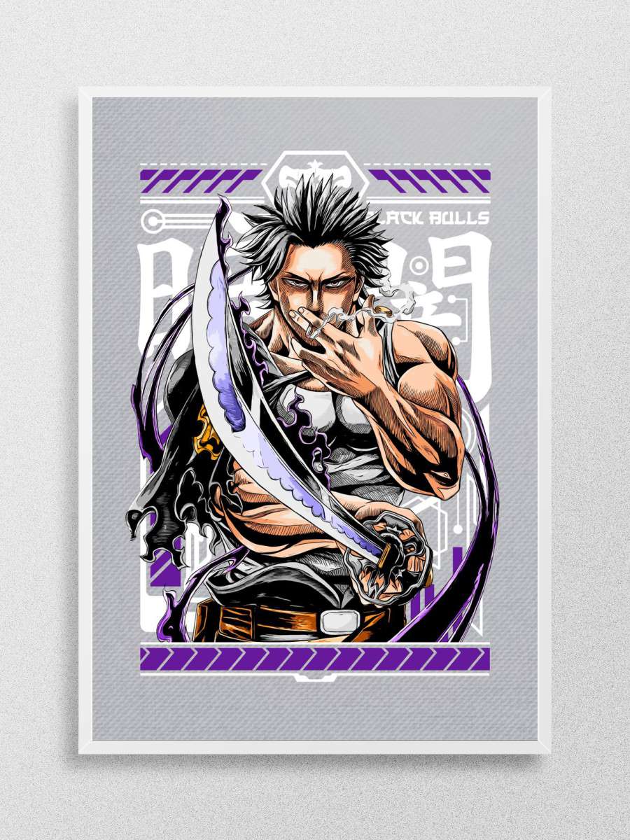 Captain Yami Anime Poster Çerçevesiz Yüksek Kalite Anime Duvar Poster