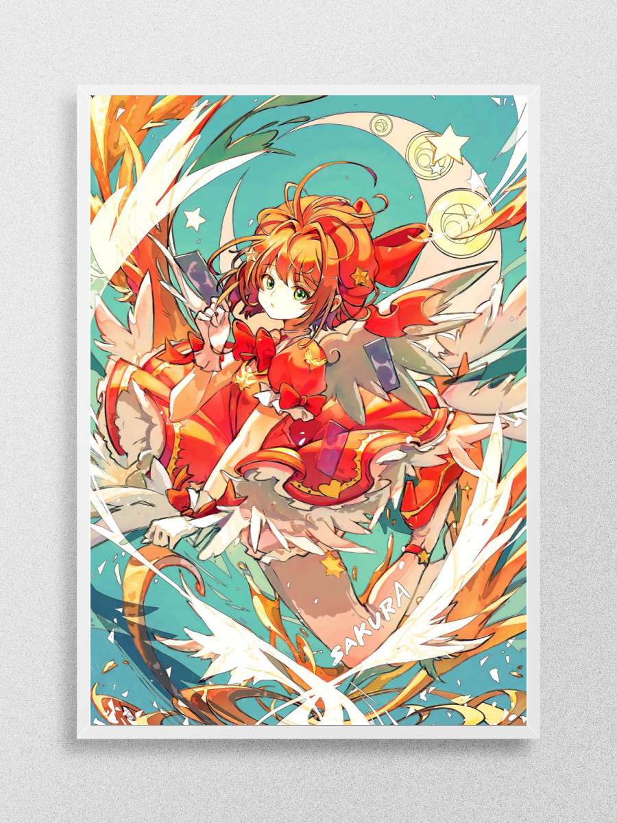 Cardcaptor Sakura Anime Poster Çerçevesiz Yüksek Kalite Anime Duvar Poster