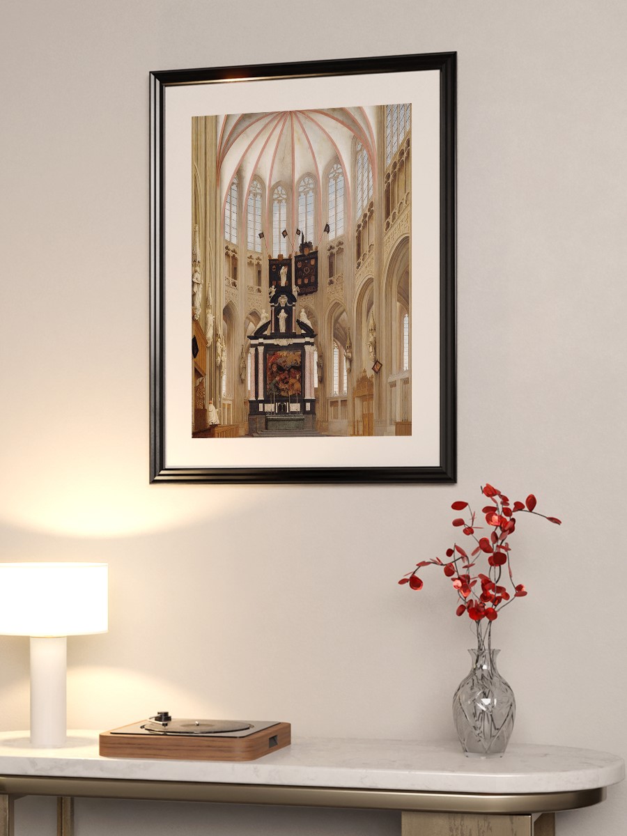 Cathedral of Saint John Tablo Sanatsal Ünlü Ressam Poster Çerçevesiz Yüksek Kalite Poster