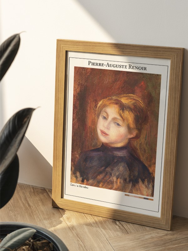 Pierre-Auguste Renoir Catulle Mendez Poster