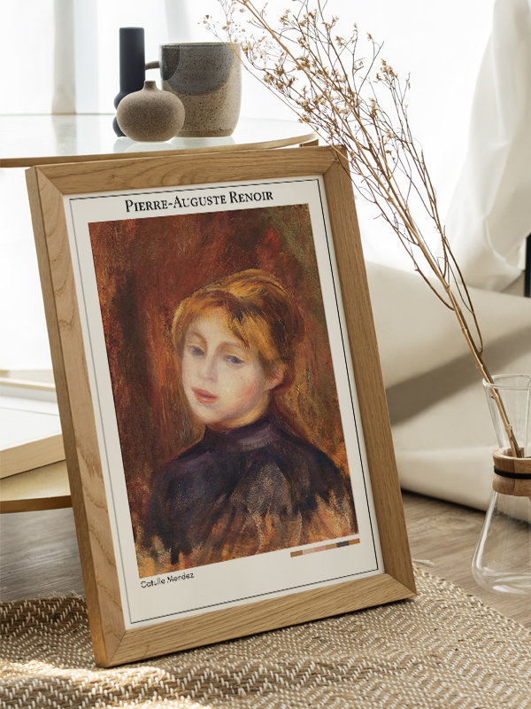 Pierre-Auguste Renoir Catulle Mendez Poster