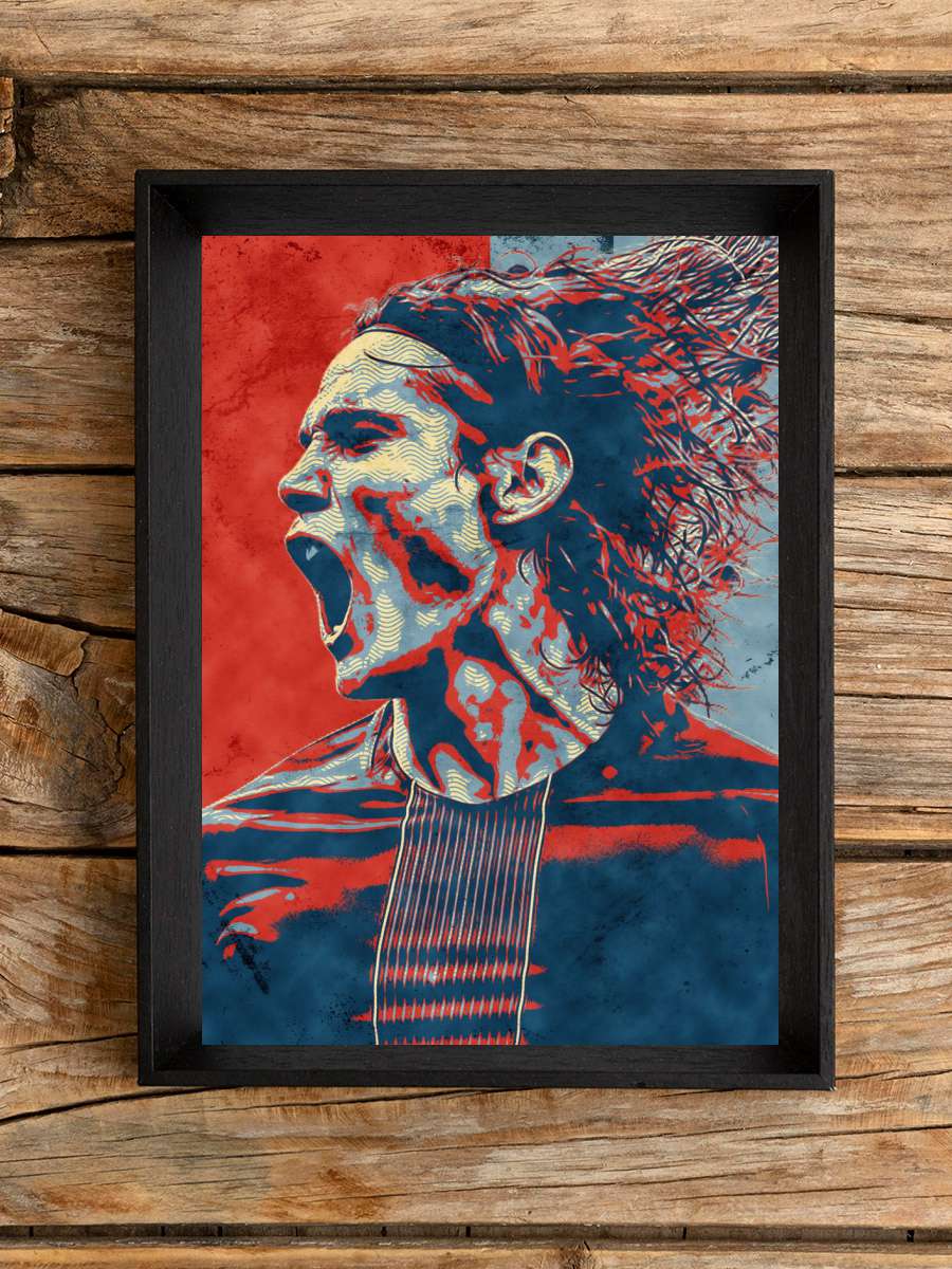 cavani Futbol Poster Çerçevesiz Yüksek Kalite Futbolcu Duvar Poster