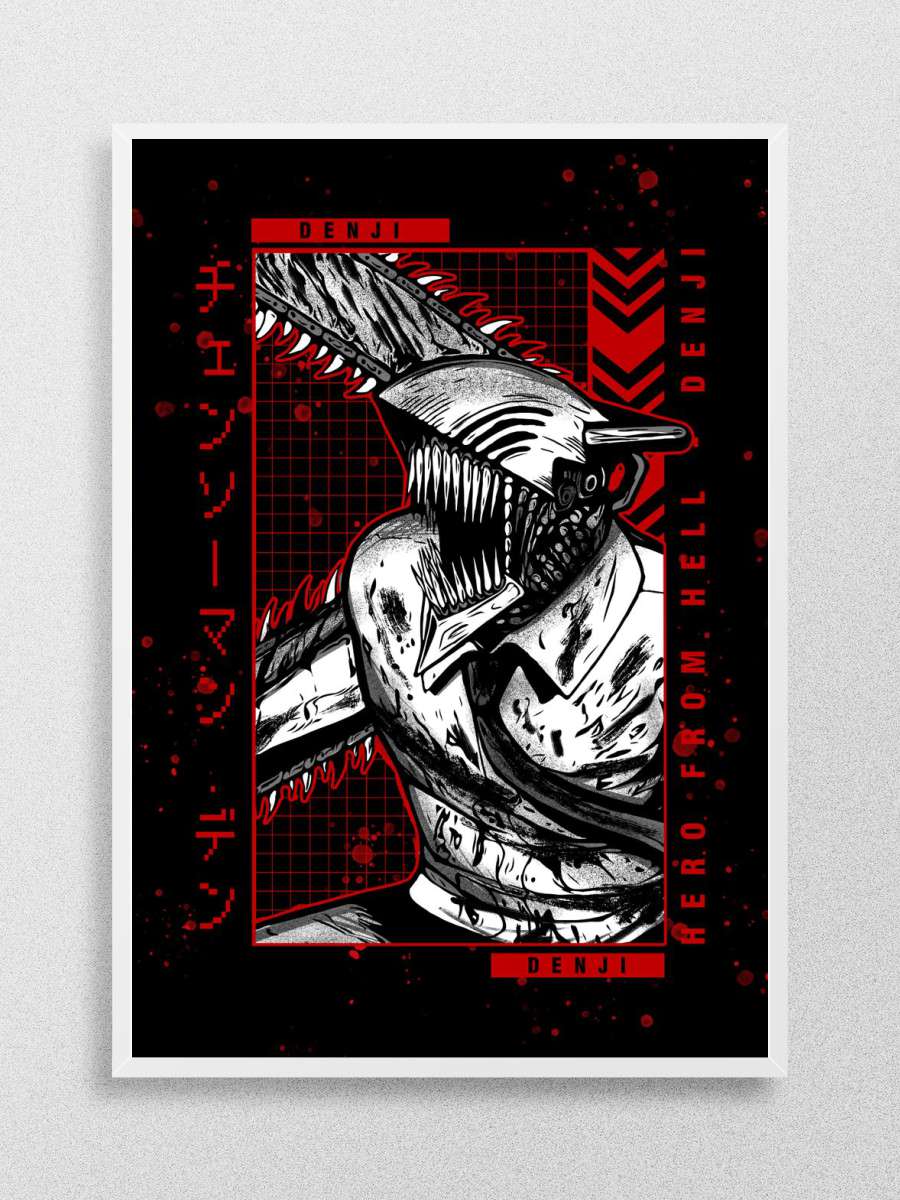 Chainsaw Man 3 Anime Poster Çerçevesiz Yüksek Kalite Anime Duvar Poster