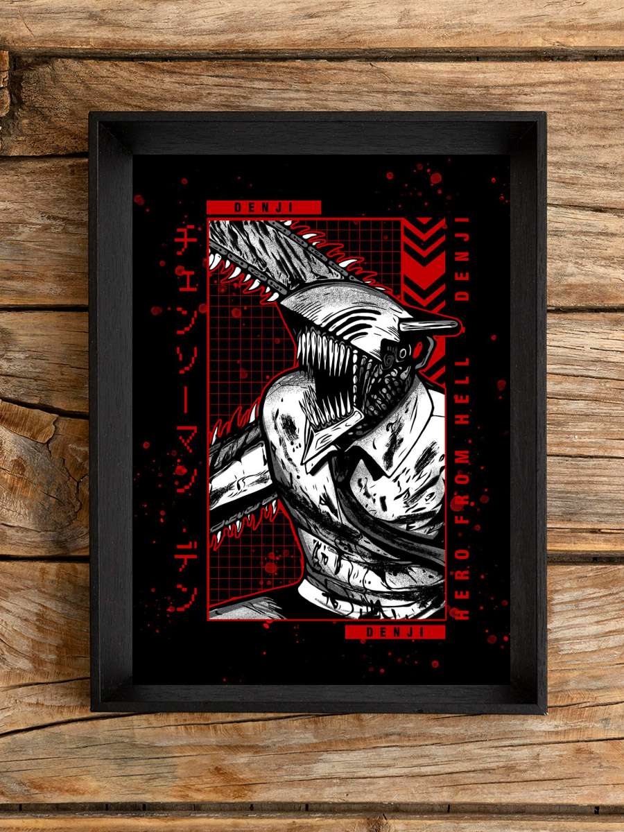 Chainsaw Man 3 Anime Poster Çerçevesiz Yüksek Kalite Anime Duvar Poster