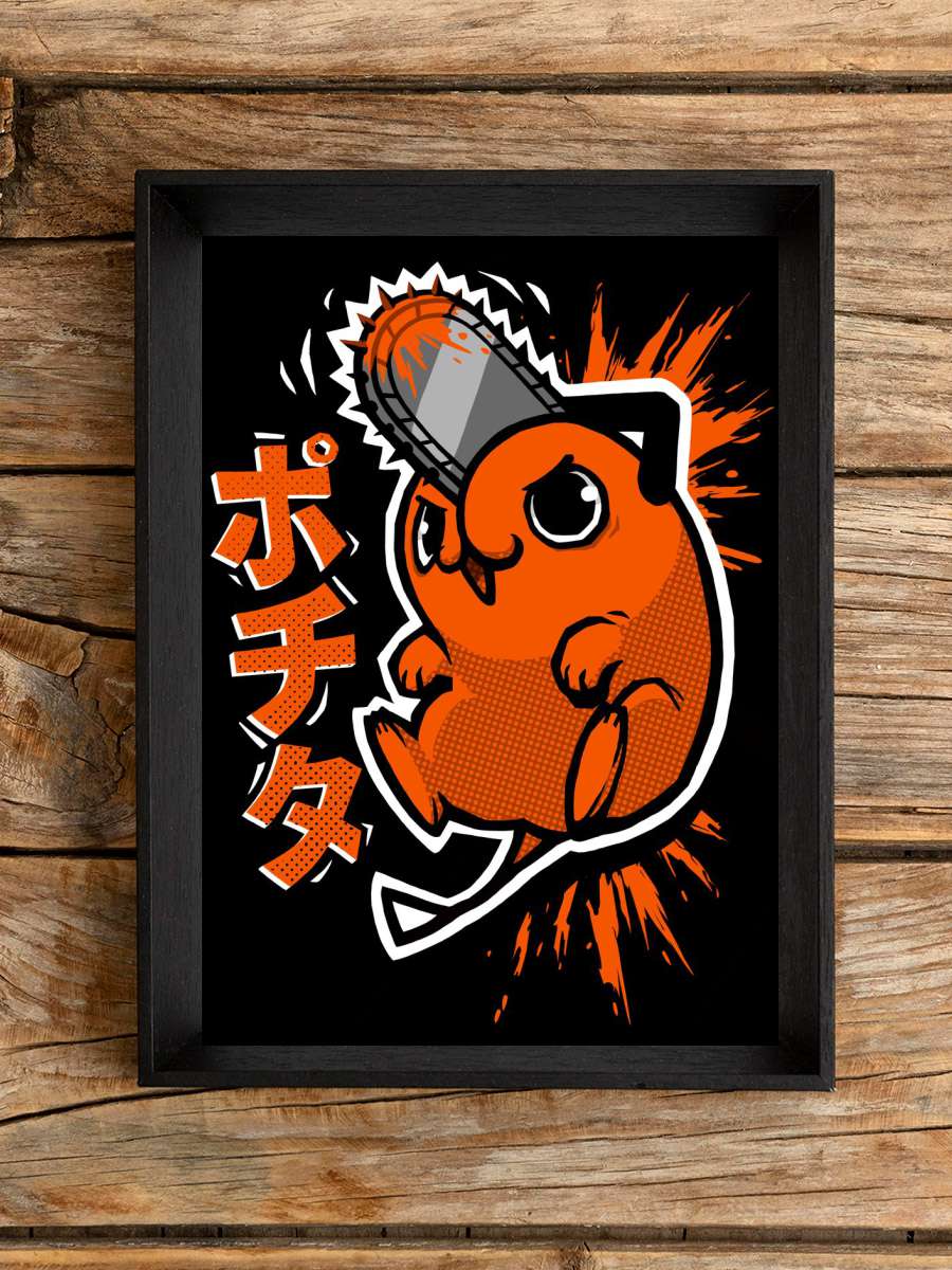 Chainsaw man Pochita Anime Poster Çerçevesiz Yüksek Kalite Anime Duvar Poster