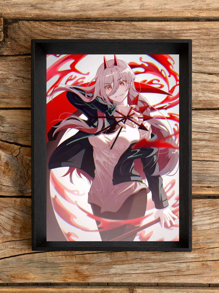 Chainsaw Man Anime Poster Çerçevesiz Yüksek Kalite Anime Duvar Poster