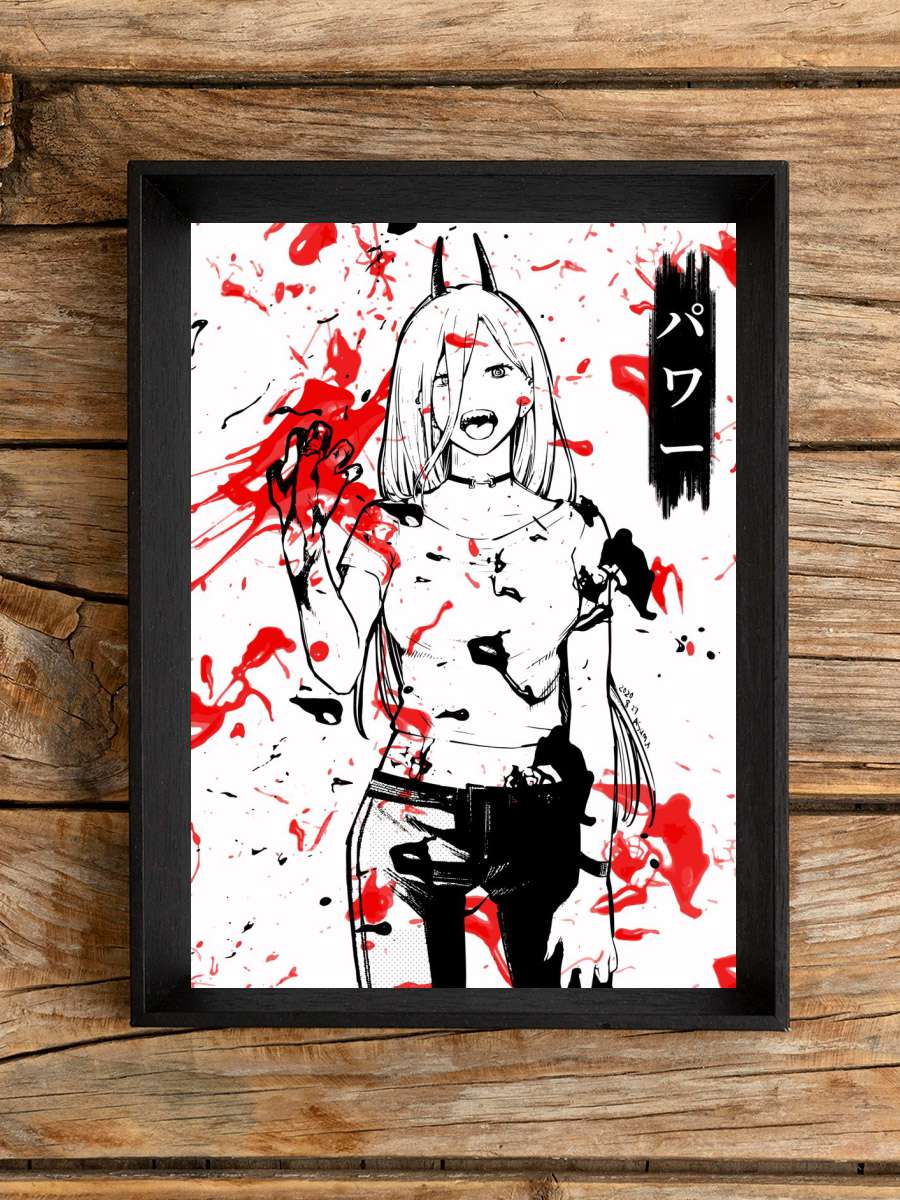 Chainsaw Man Anime Poster Çerçevesiz Yüksek Kalite Anime Duvar Poster