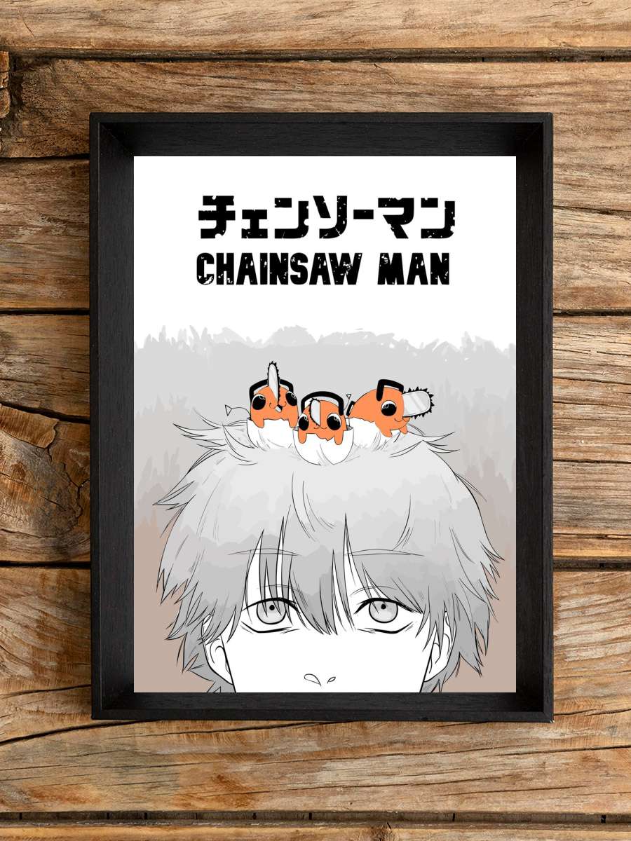 Chainsaw Man Anime Poster Çerçevesiz Yüksek Kalite Anime Duvar Poster