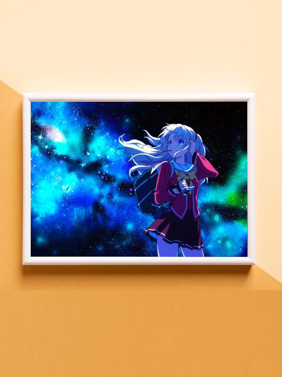 charlotte Anime Poster Çerçevesiz Yüksek Kalite Anime Duvar Poster