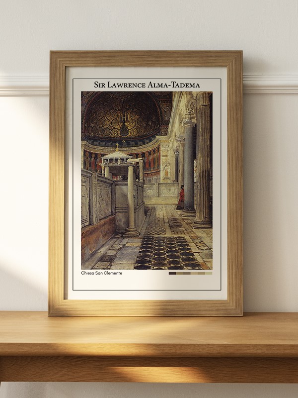 Sir Lawrence Alma-Tadema Chiesa San Clemente Poster - En İyi Fiyatlarla