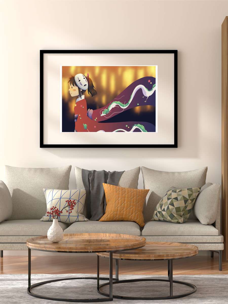 Chihiro Anime Poster Çerçevesiz Yüksek Kalite Anime Duvar Poster