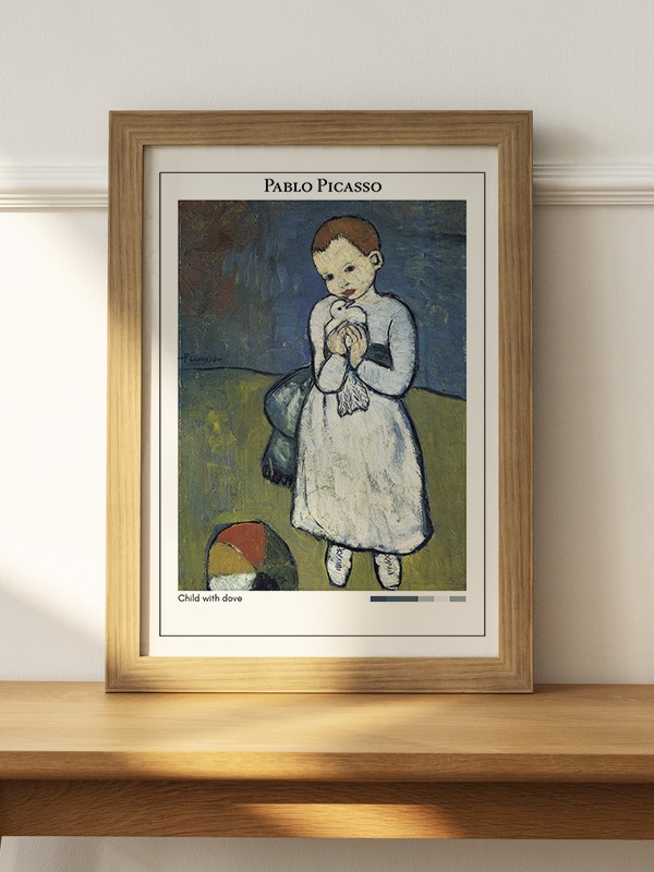 Pablo Picasso Child with dove Poster - En İyi Fiyatlarla