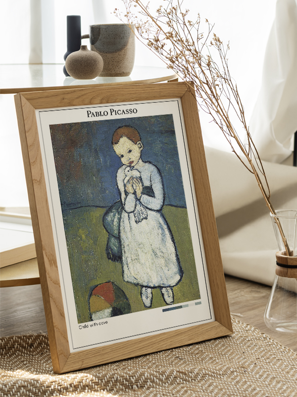 Pablo Picasso Child with dove Poster