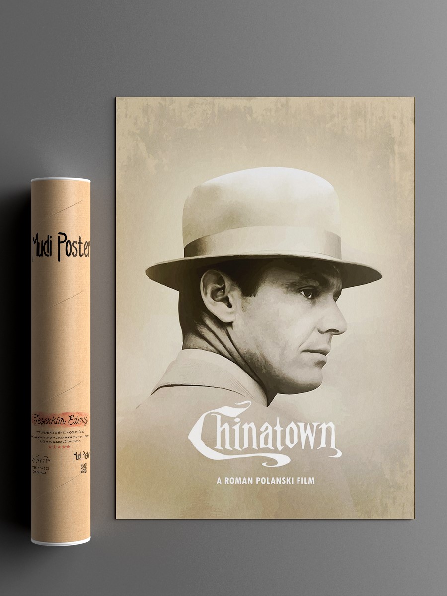Chinatown Poster, Çerçevesiz Tv Film Poster