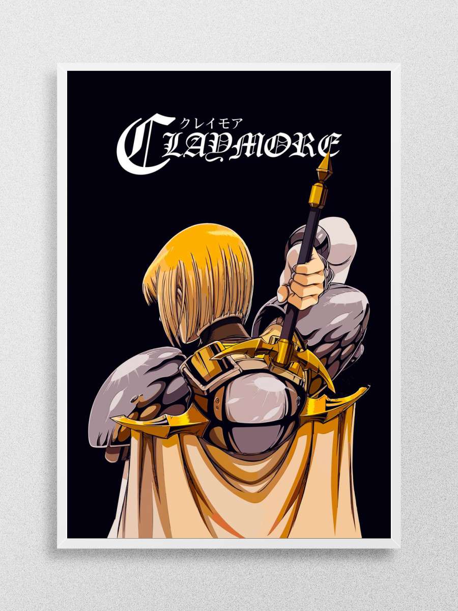 Clare From Claymore Anime Poster Çerçevesiz Yüksek Kalite Anime Duvar Poster