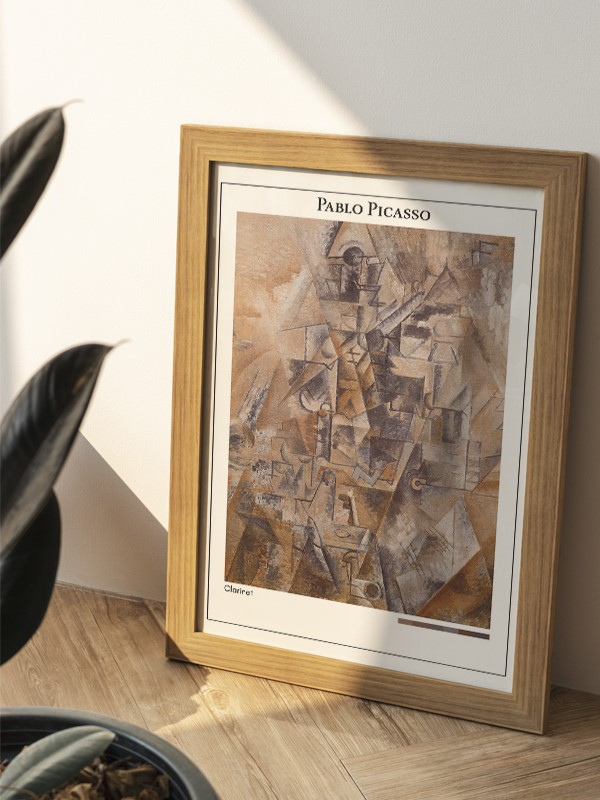 Pablo Picasso Clarinet Poster
