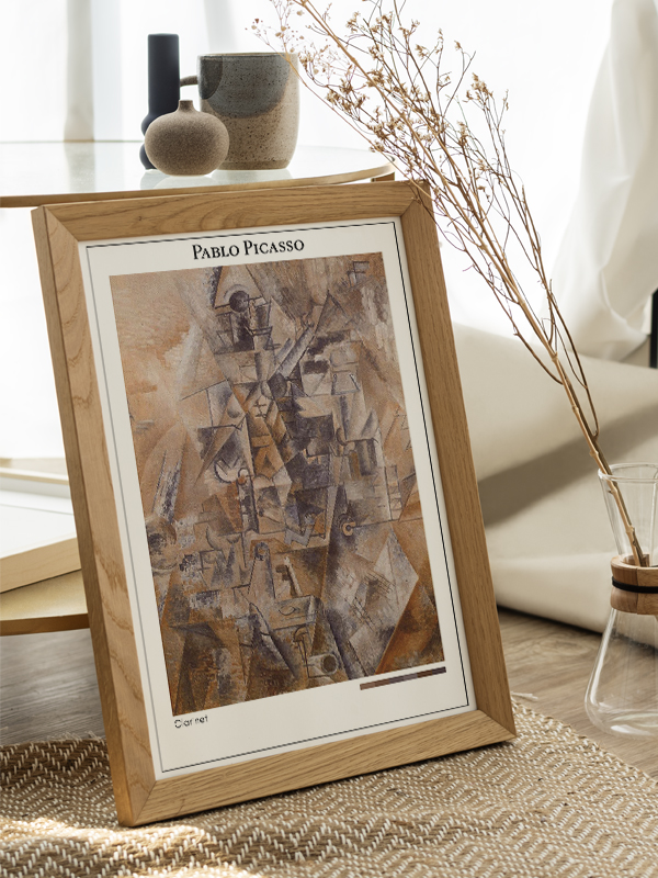 Pablo Picasso Clarinet Poster