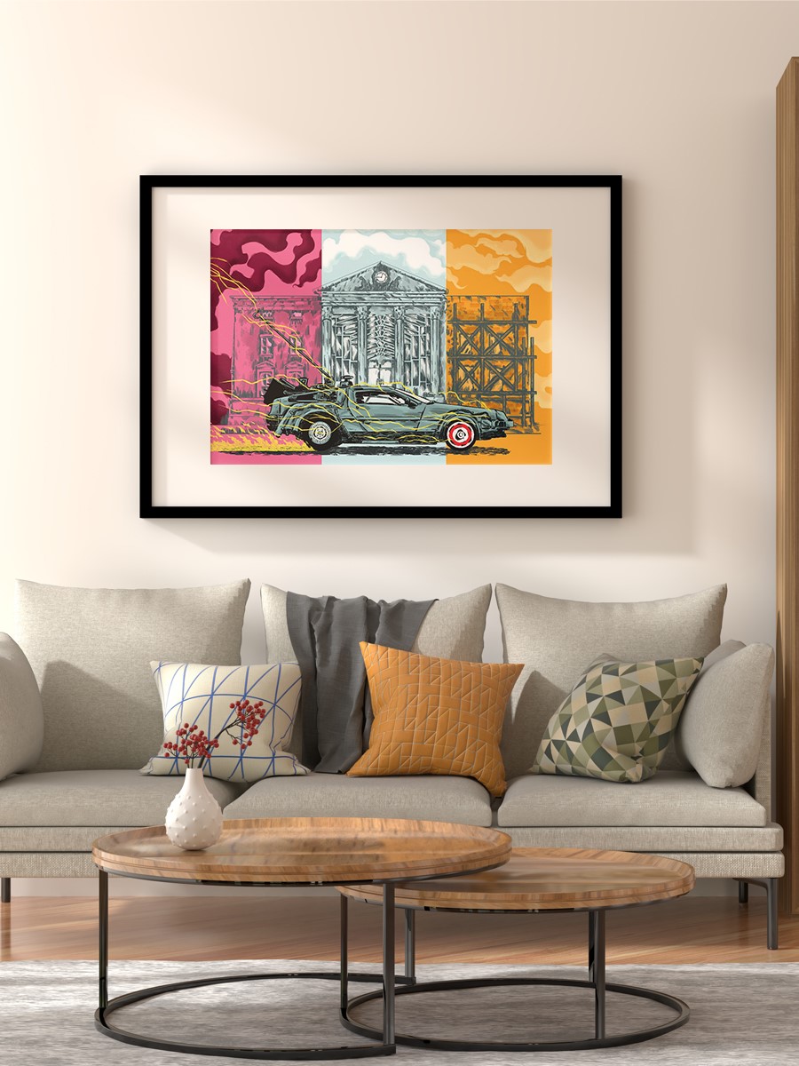 Clock Tower Poster, Çerçevesiz Tv Film Poster