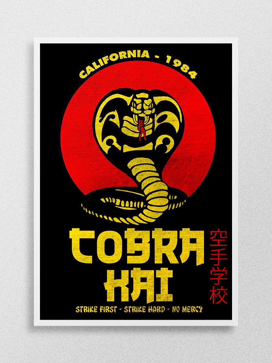Cobra Kai Poster, Çerçevesiz Tv Film Poster