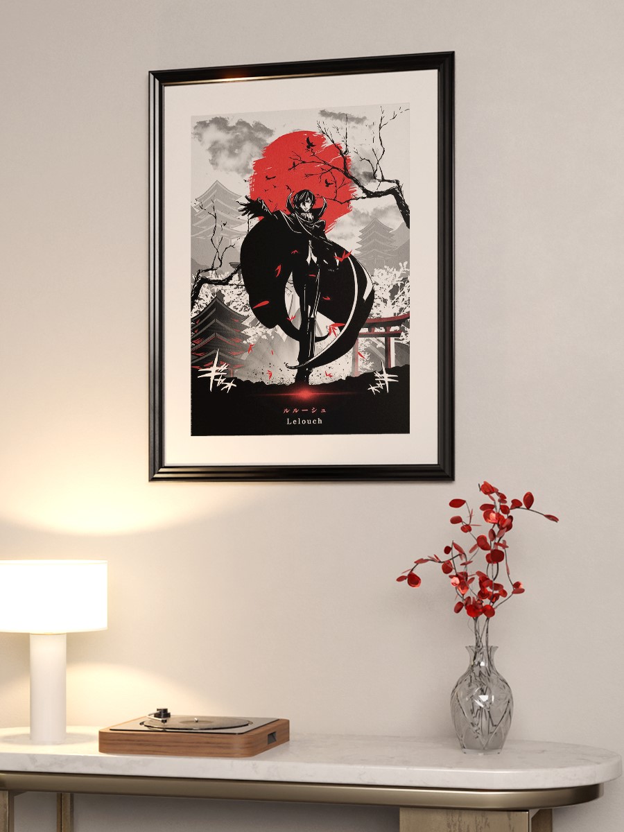 Code Geass Anime Poster Çerçevesiz Yüksek Kalite Anime Duvar Poster