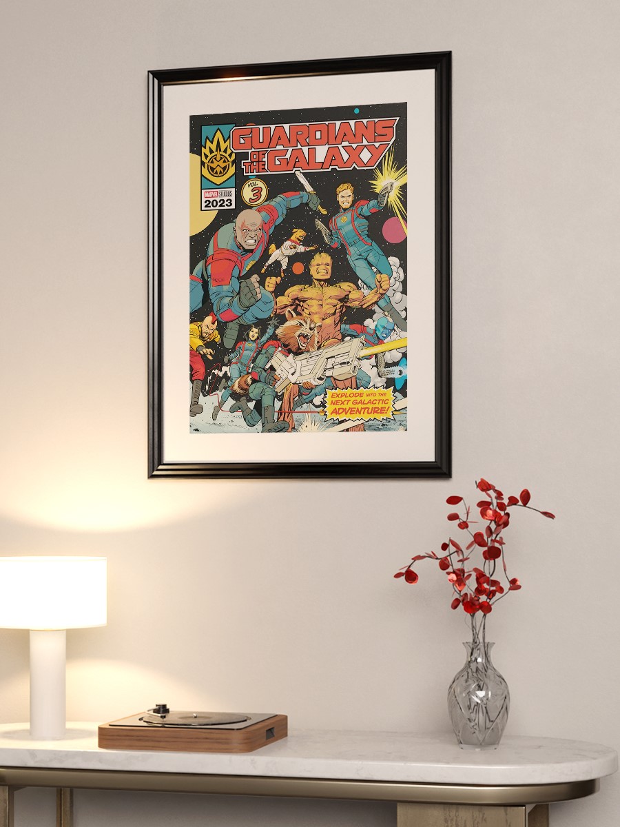 Comic Poster, Çerçevesiz Tv Film Poster