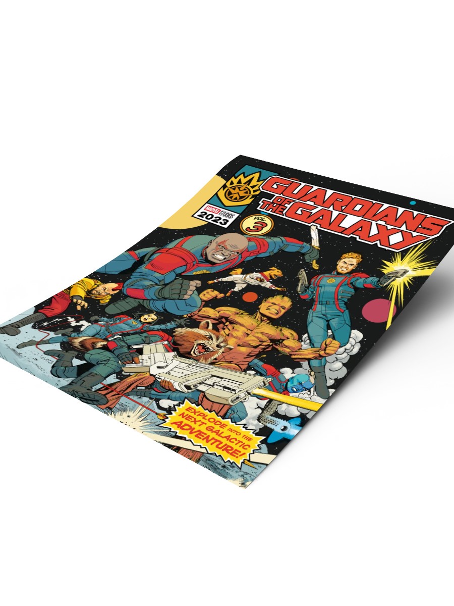 Comic Poster, Çerçevesiz Tv Film Poster
