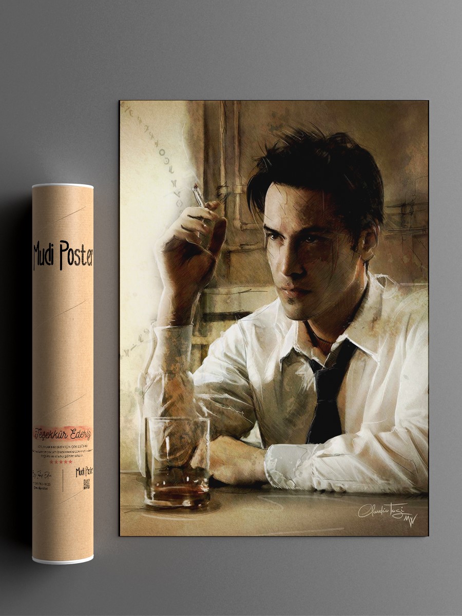 Constantine Poster, Çerçevesiz Tv Film Poster