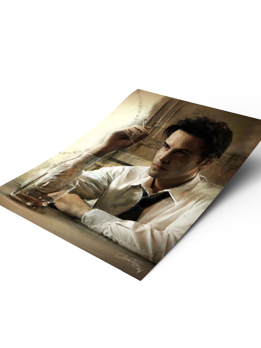 Constantine Poster, Çerçevesiz Tv Film Poster