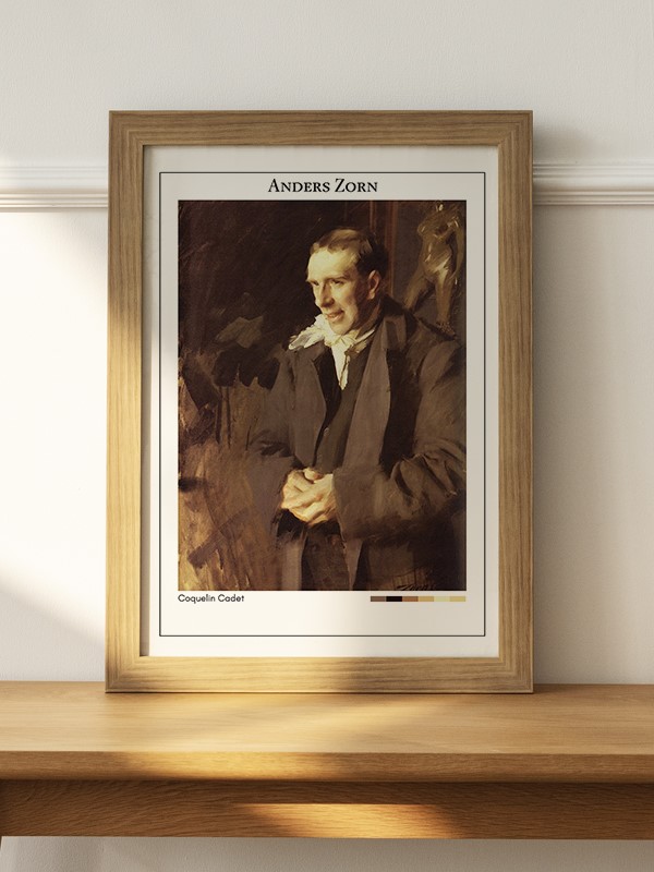 Anders Zorn Coquelin Cadet Poster - En İyi Fiyatlarla