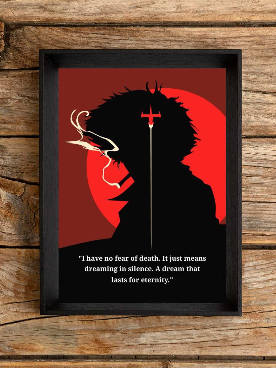 cowboy bebob quotes Anime Poster Çerçevesiz Yüksek Kalite Anime Duvar Poster