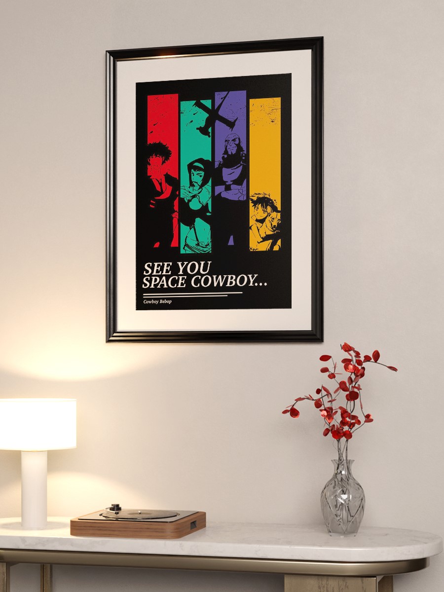 Cowboy Bebop anime Anime Poster Çerçevesiz Yüksek Kalite Anime Duvar Poster