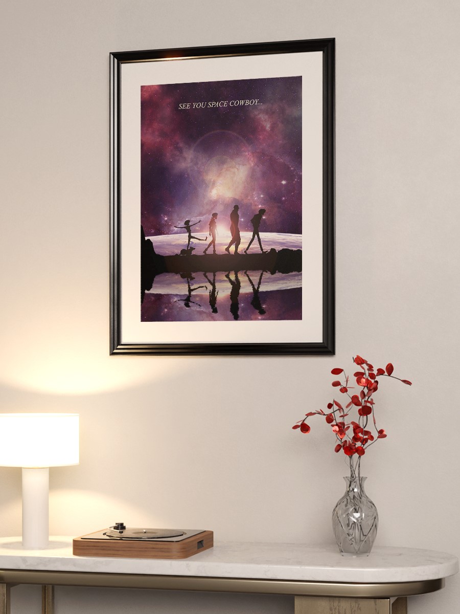 Cowboy Bebop Anime Poster Çerçevesiz Yüksek Kalite Anime Duvar Poster