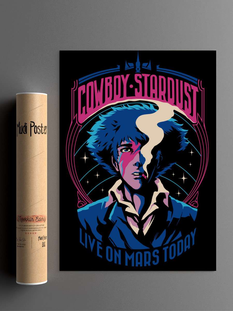 COWBOY STARDUST Anime Poster Çerçevesiz Yüksek Kalite Anime Duvar Poster