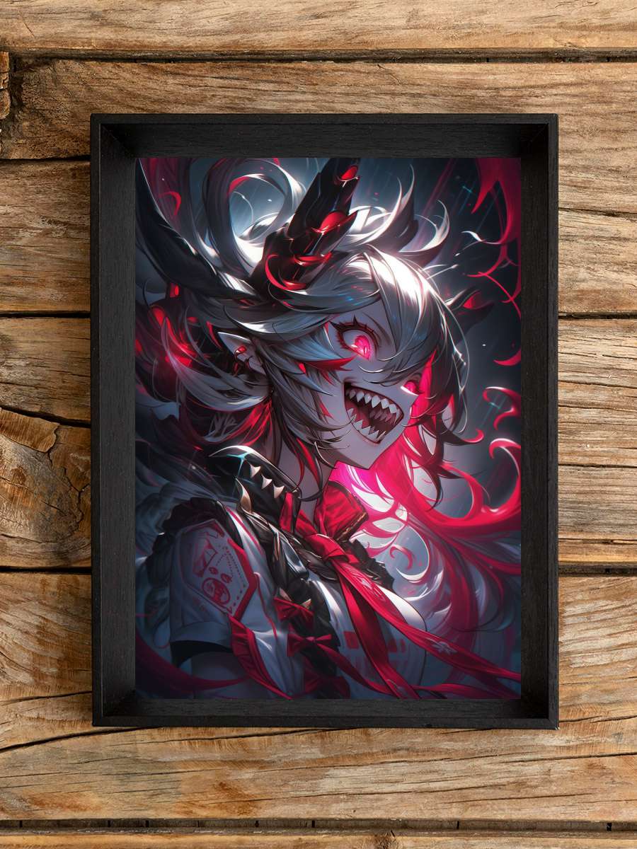 Crazy Anime School Girl Anime Poster Çerçevesiz Yüksek Kalite Anime Duvar Poster