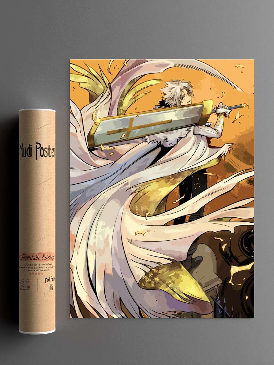 D Grayman Anime Poster Çerçevesiz Yüksek Kalite Anime Duvar Poster