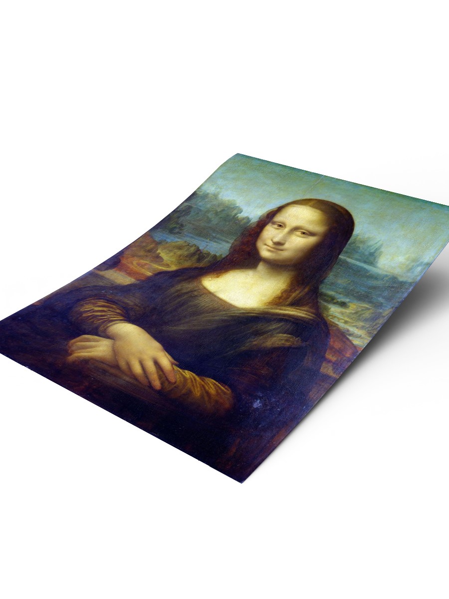 Da Vinci Mona Lisa Tablo Sanatsal Ünlü Ressam Poster Çerçevesiz Yüksek Kalite Poster
