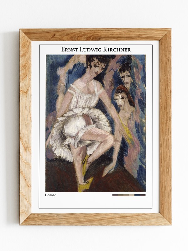 Ernst Ludwig Kirchner Dancer Poster