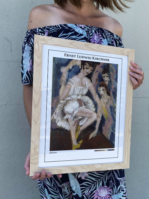 Ernst Ludwig Kirchner Dancer Poster