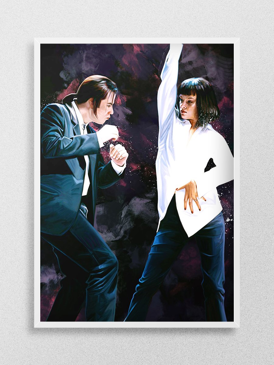 Dancing Scene Poster, Çerçevesiz Tv Film Poster