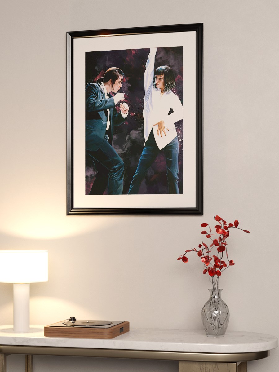 Dancing Scene Poster, Çerçevesiz Tv Film Poster