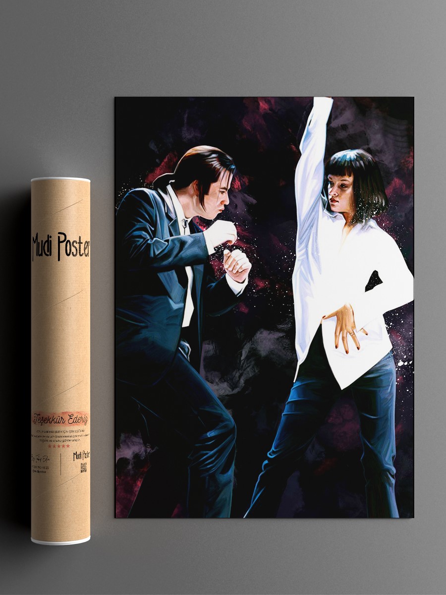 Dancing Scene Poster, Çerçevesiz Tv Film Poster