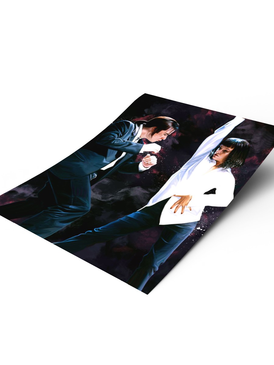 Dancing Scene Poster, Çerçevesiz Tv Film Poster