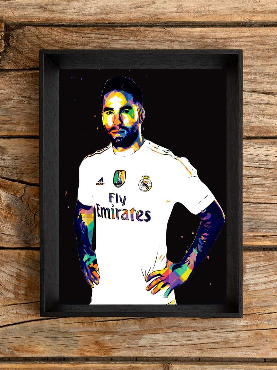 Dani Carvajal Futbol Poster Çerçevesiz Yüksek Kalite Futbolcu Duvar Poster