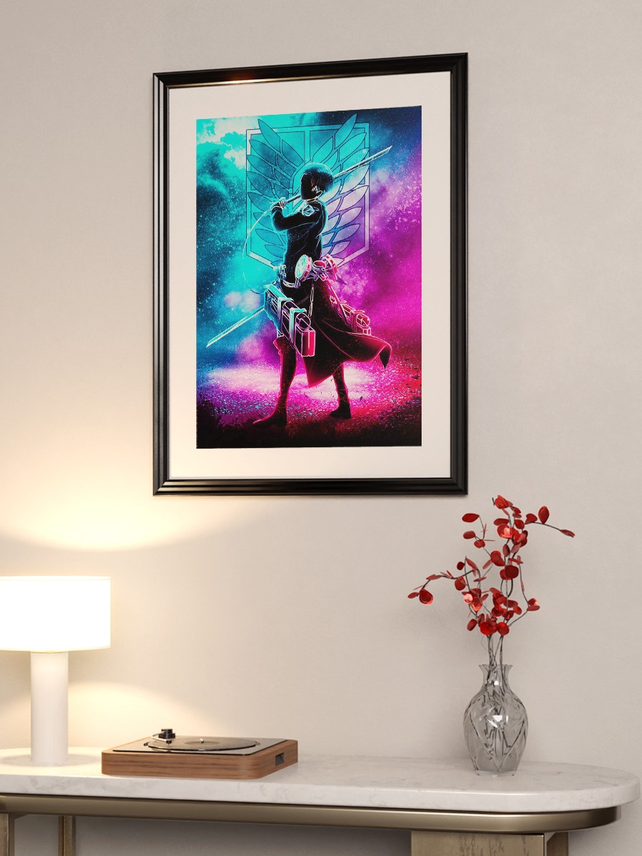 Dark soul of Levi Poster, Çerçevesiz Tv Film Poster