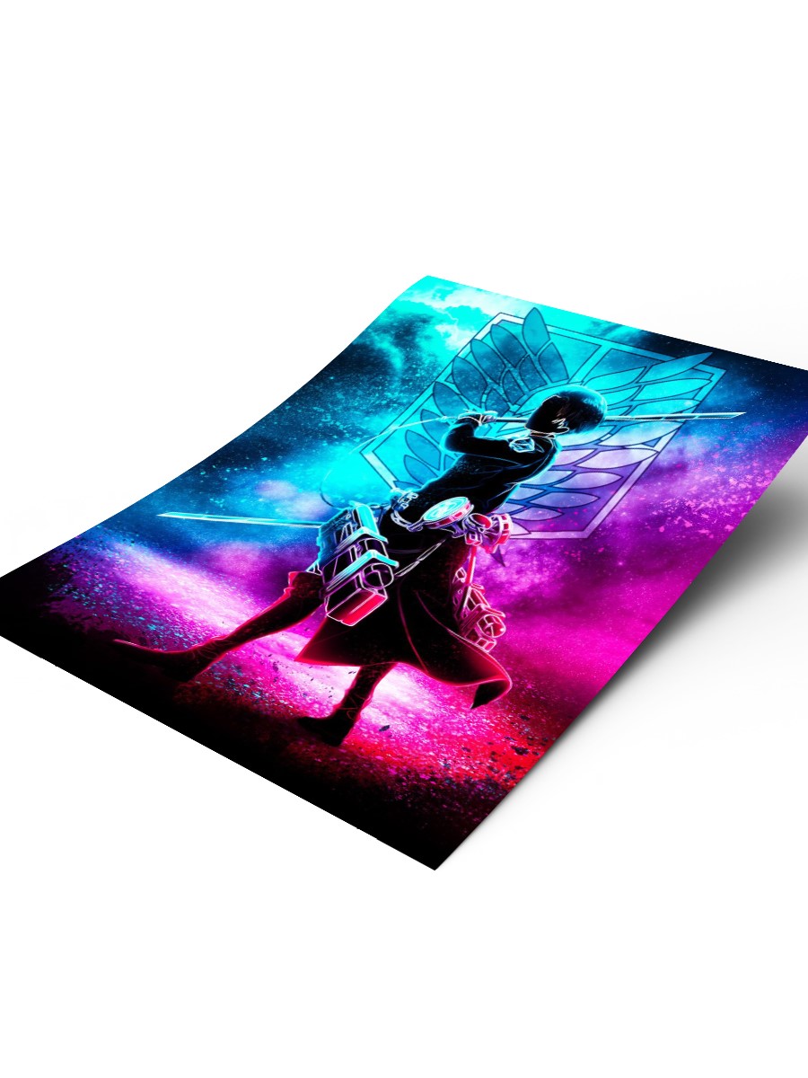 Dark soul of Levi Poster, Çerçevesiz Tv Film Poster