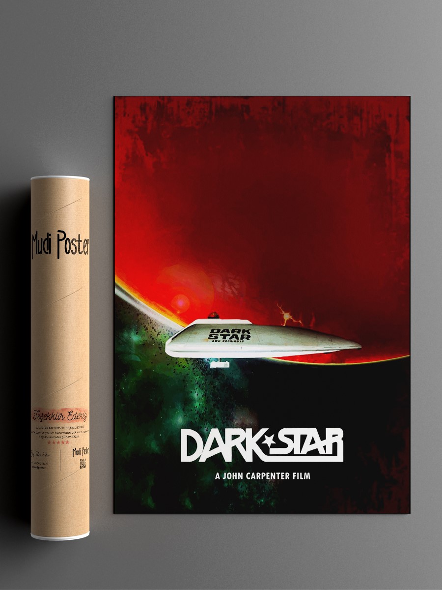 Dark Star Poster, Çerçevesiz Tv Film Poster