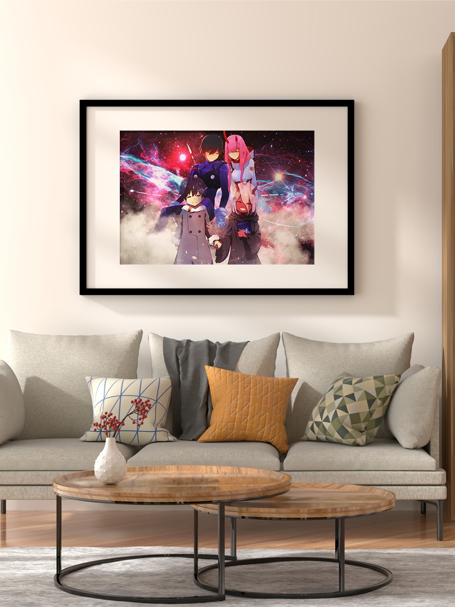 Darling in the franxx Poster, Çerçevesiz Tv Film Poster