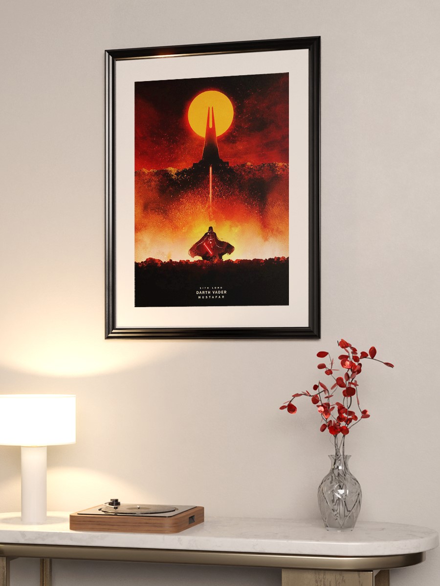 Darth Vader Poster, Çerçevesiz Tv Film Poster