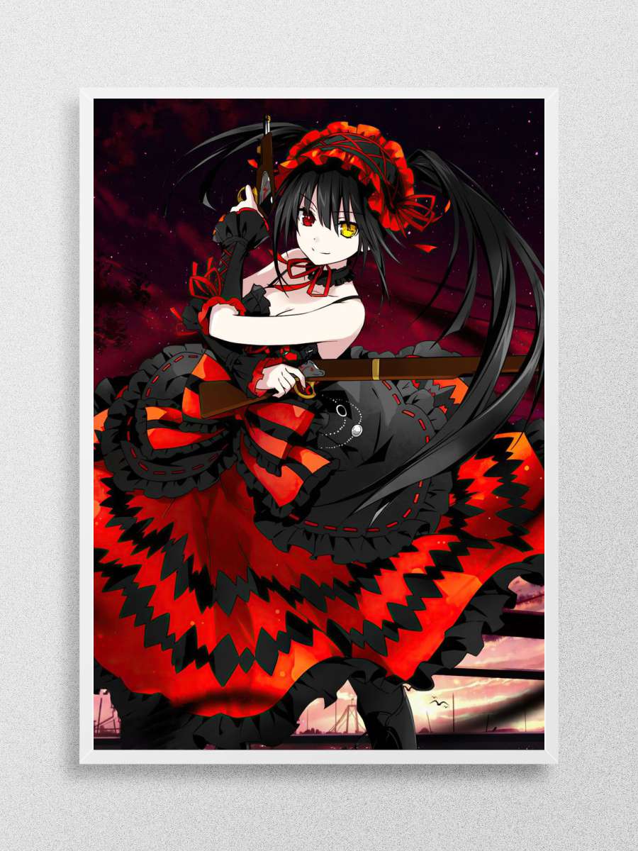 Date A Live Anime Poster Çerçevesiz Yüksek Kalite Anime Duvar Poster